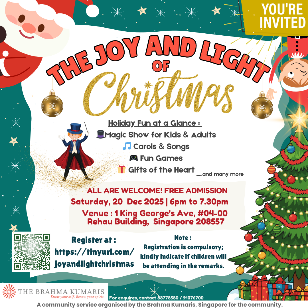 christmas party with magician